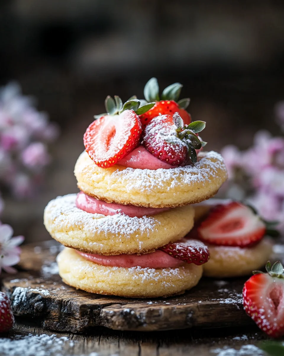 Erdbeer-Käsekuchen-Kekse 22 Erdbeer-Käsekuchen-Kekse
