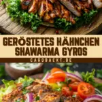 Geröstetes Hähnchen Shawarma Gyros 25 Pinterest Hidden Image
