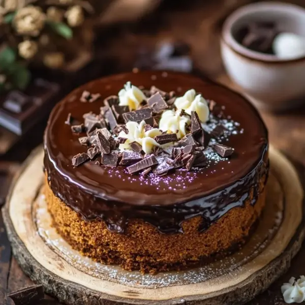 Gewürzkuchen mit Schokolade
