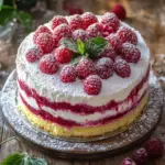 Himbeertorte mit Joghurtcreme