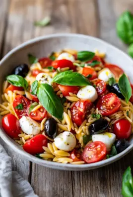 italienischer Orzo-Nudelsalat