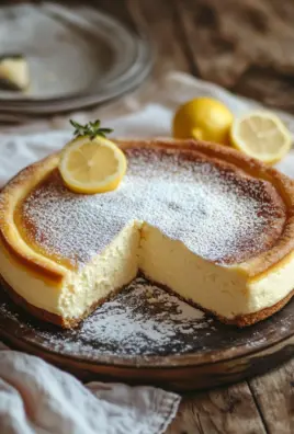 Käsekuchen ohne Boden