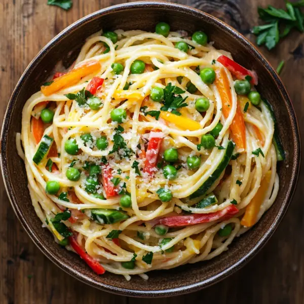 Kalifornischer Spaghetti-Salat
