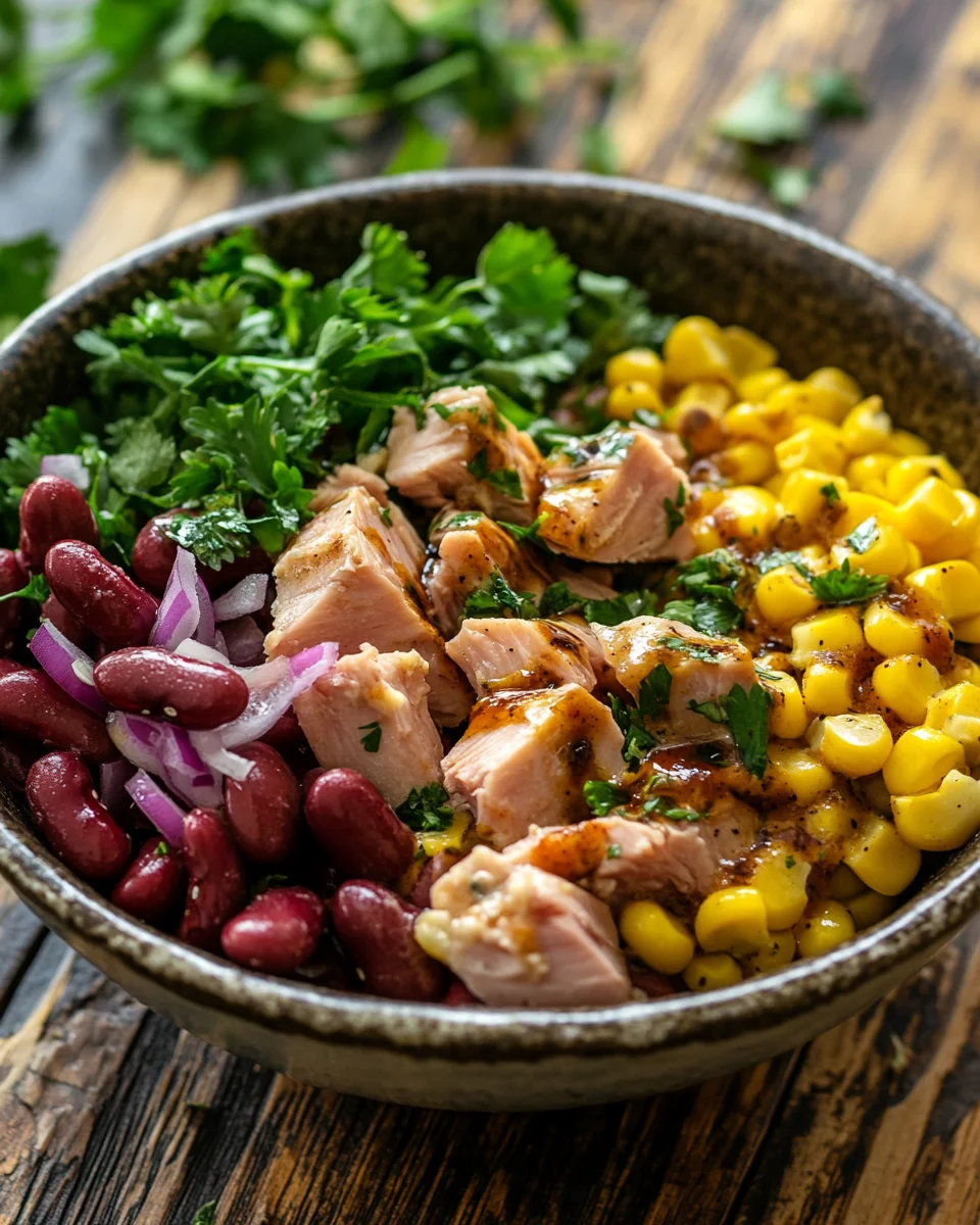 Kidneybohnen-Thunfisch-Salat