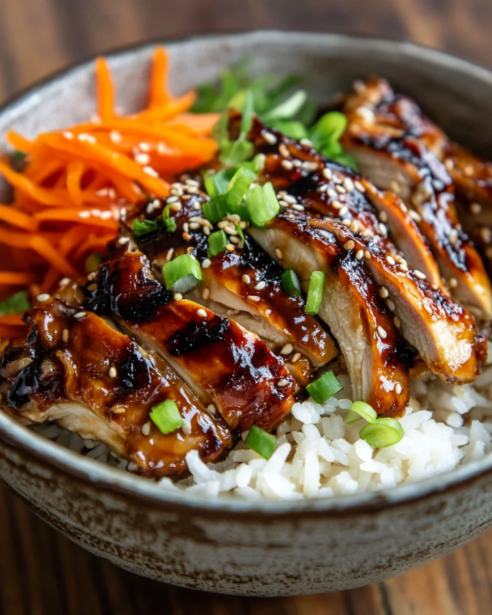 Koreanischer Reis Hähnchen Bowl 17 Koreanischer