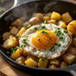 Leberk&auml;se-Kartoffel-Pfanne mit Spiegelei von FrlM