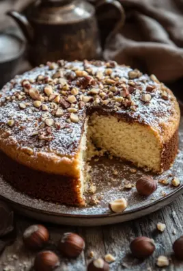 Nusskuchen mit Nougatcreme