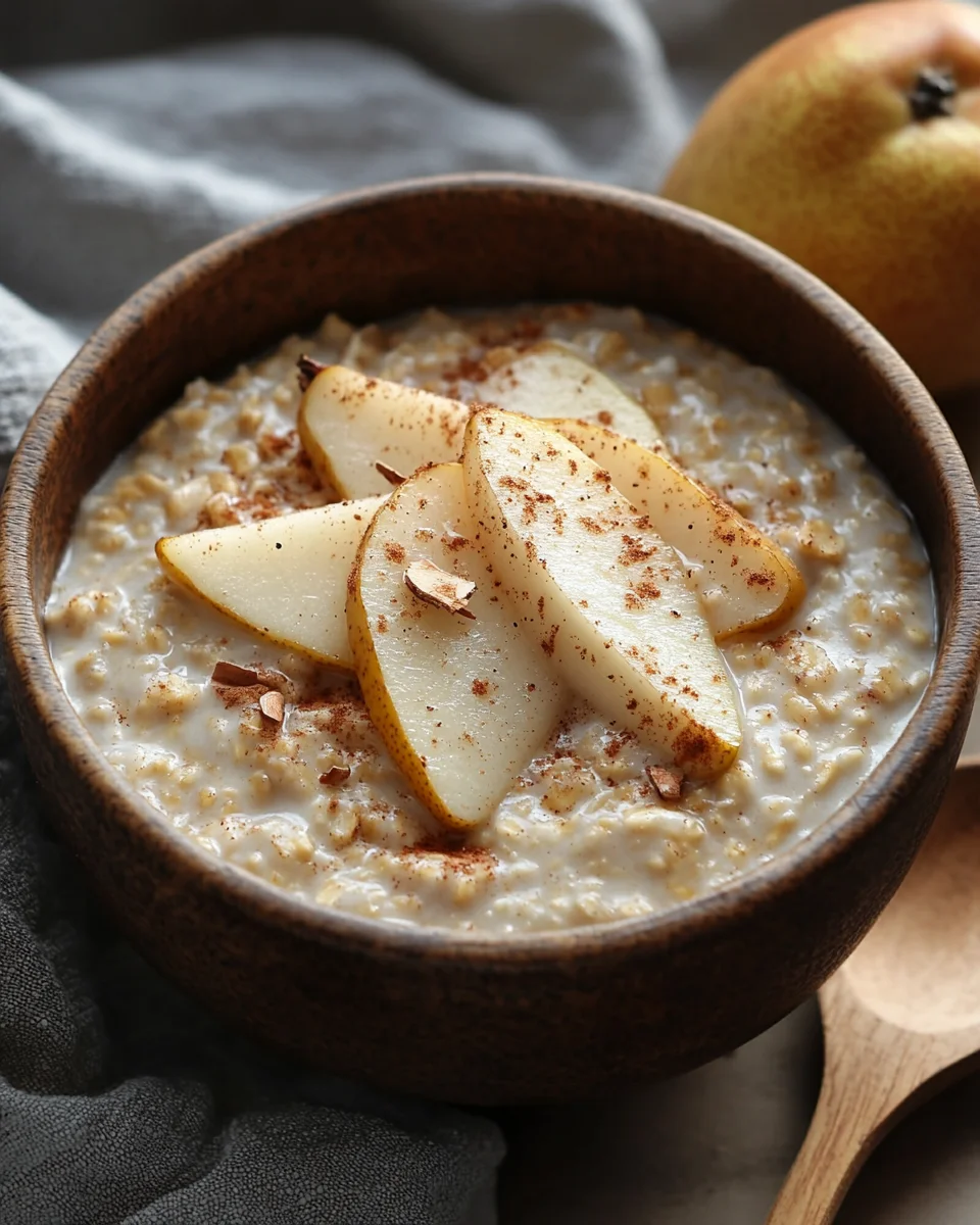Overnight Oats with Cinnamon and Pear 18 Overnight