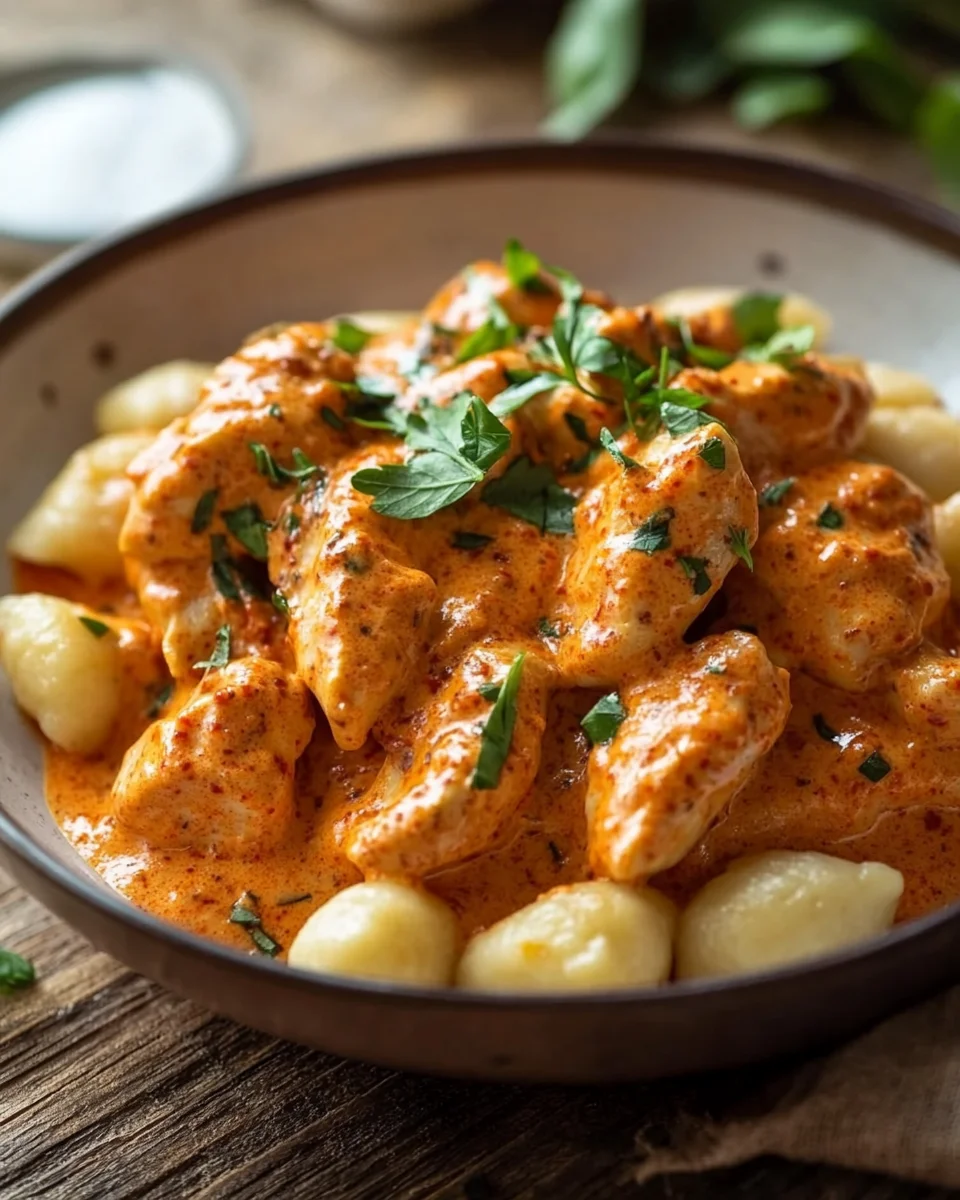 Paprika-Sahne-H&auml;hnchen