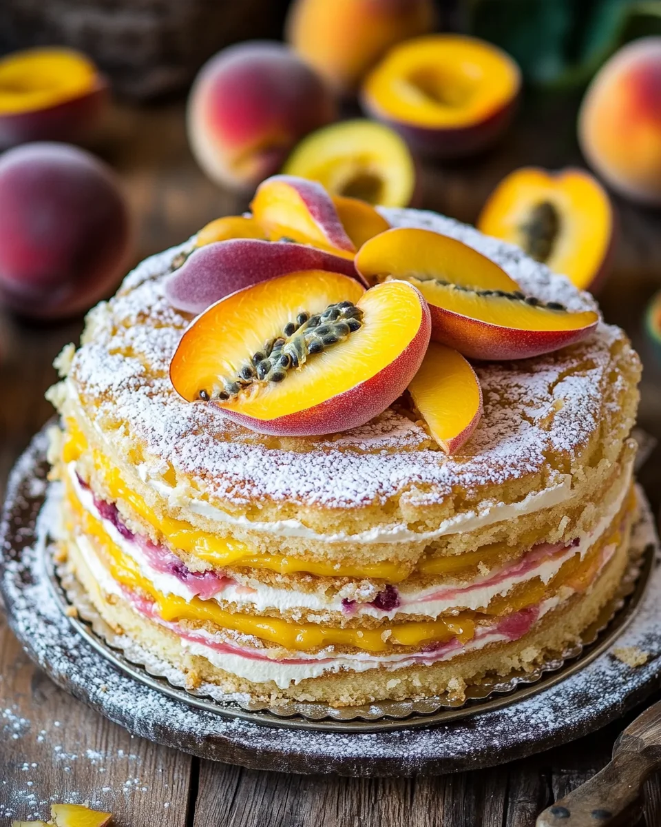 Pfirsich-Maracuja-Torte 26 Pfirsich-Maracuja-Torte
