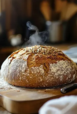 Roggenvollkornbrot mit Sonnenblumenkernen