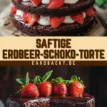 Saftige Erdbeer-Schoko-Torte 27 Pinterest Hidden Image