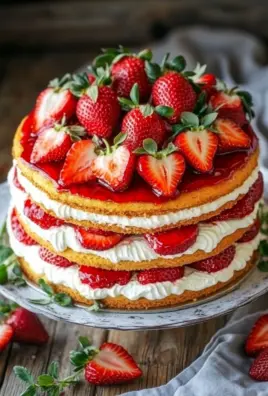 Schneller Erdbeerkuchen mit Schmand 27 Schneller Erdbeerkuchen mit Schmand
