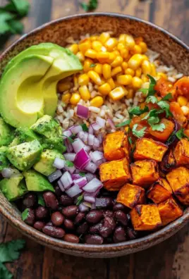 Süßkartoffel Burrito Bowl