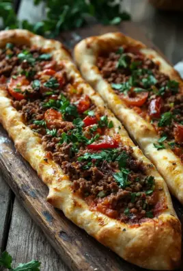 Türkische Pide mit Hackfleisch 23 Türkische Pide mit Hackfleisch