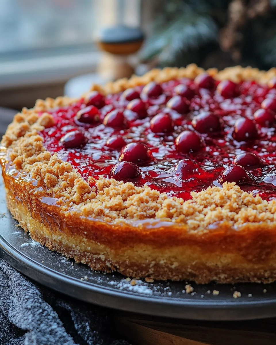 Winterlicher Spekulatius-Hefekuchen mit Marmelade 21 Winterlicher