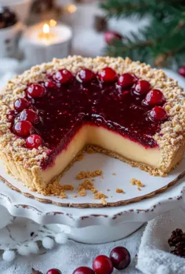 Winterlicher Spekulatius-Hefekuchen mit Marmelade
